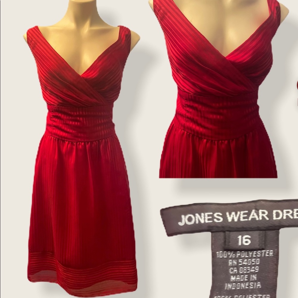 Red dress